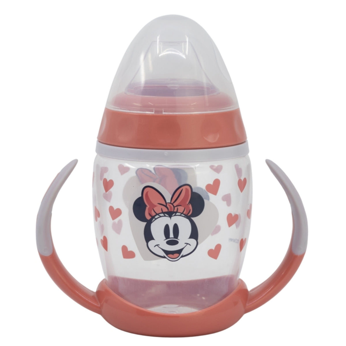 Disney Minnie Mouse Trinklernbecher 270 ml – Kinderbecher mit weichem Silikonaufsatz