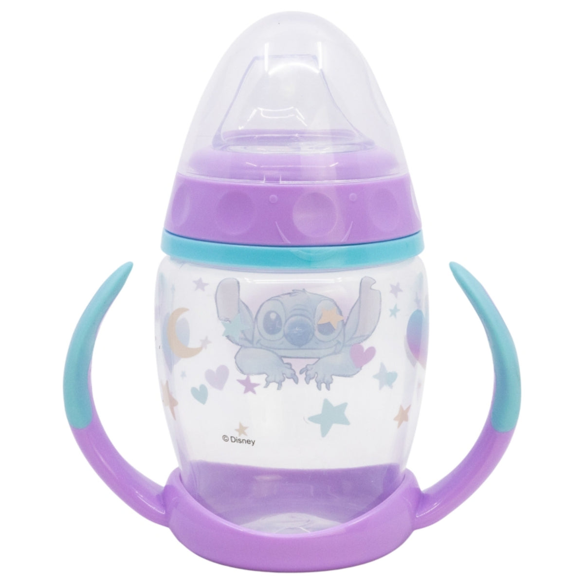 Disney Stitch Trinklernbecher 270 ml – Kinderbecher mit weichem Silikonaufsatz