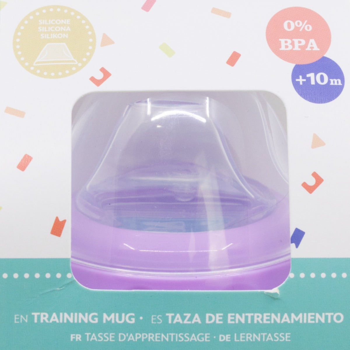Disney Stitch Trinklernbecher 270 ml – Kinderbecher mit weichem Silikonaufsatz