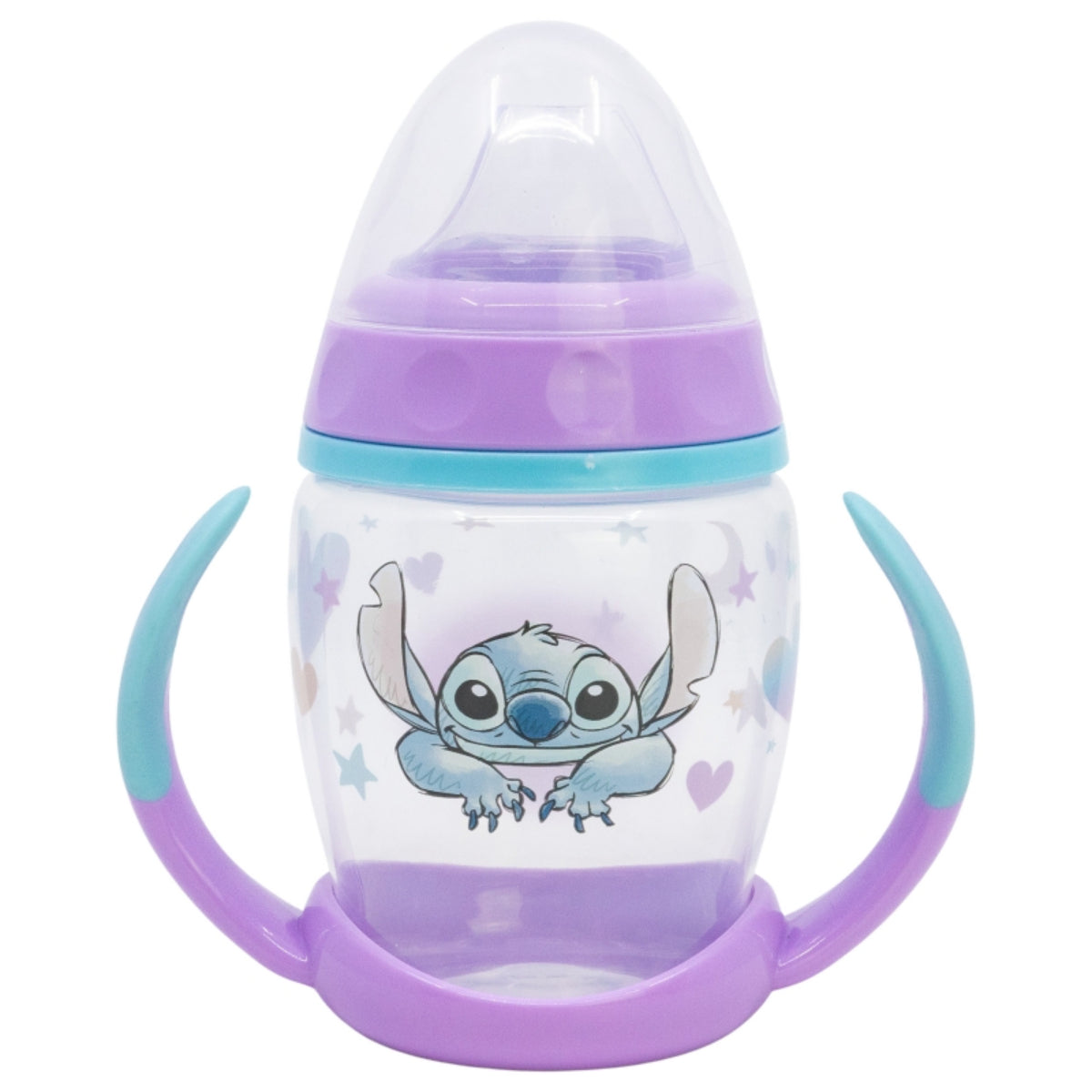 Disney Stitch Trinklernbecher 270 ml – Kinderbecher mit weichem Silikonaufsatz