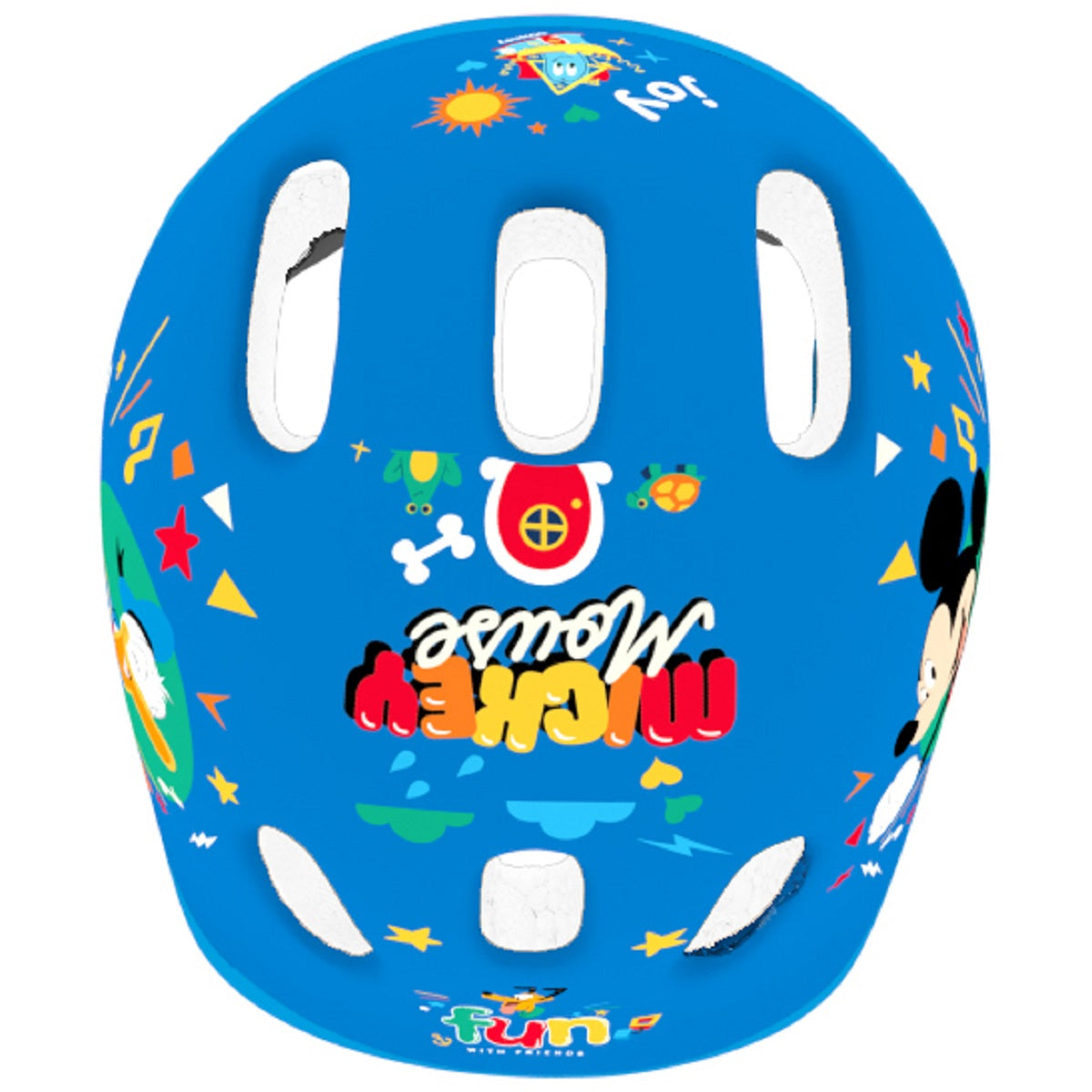 Disney Mickey Kinderhelm XS Sicherer Kopfschutz für junge Radfahrer (44-48 cm)