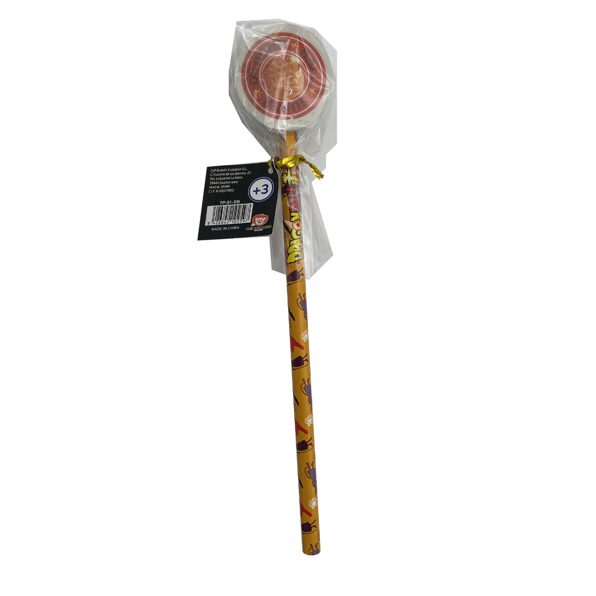 Dragon Ball Schreibstift Bleistift mit Radiergummi für Schule und Freizeit