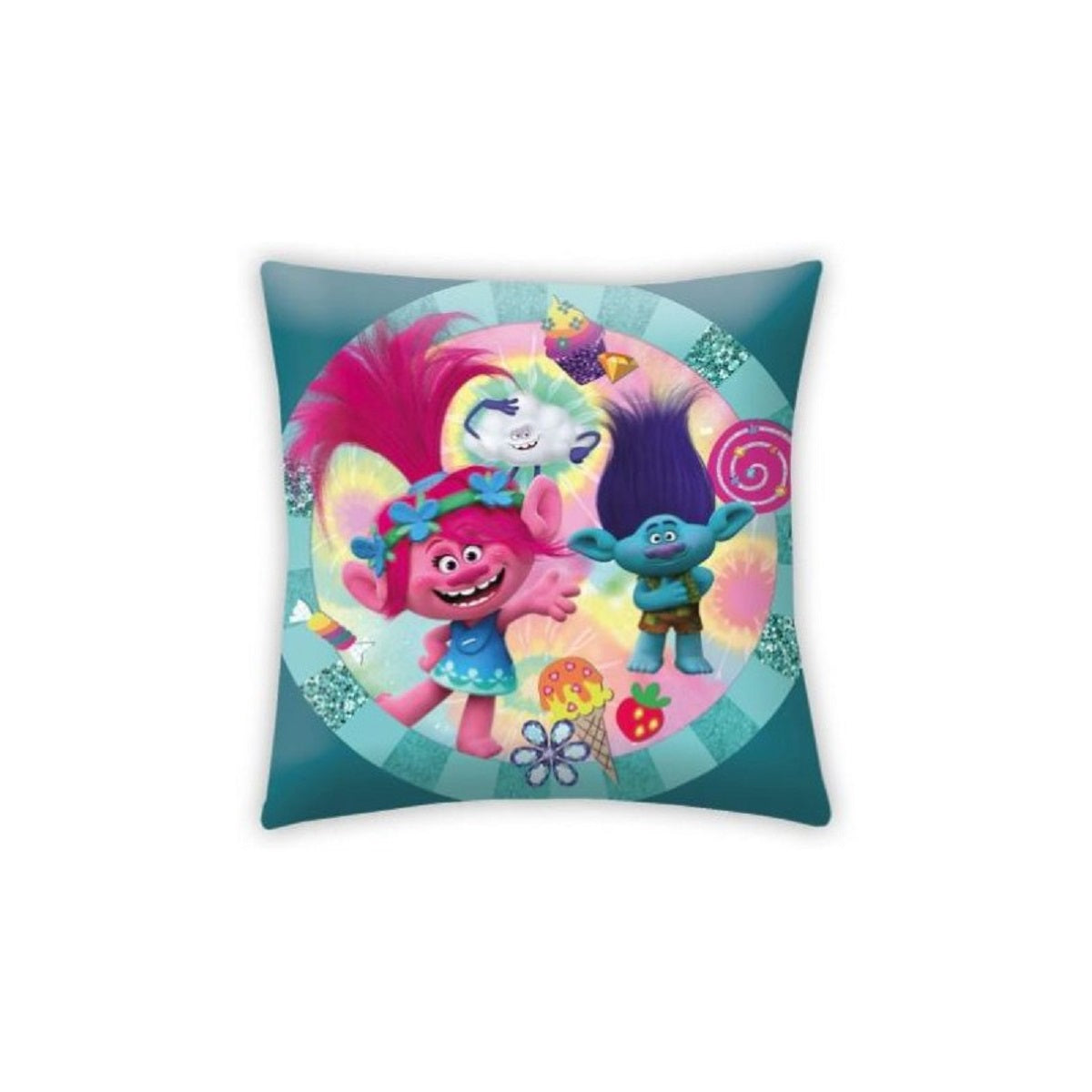 Trolls Dekokissen Kuschelkissen (1 Stk.) 40 x 40 cm aus Polyester