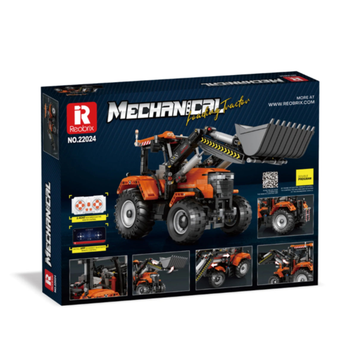 Reobrix 22024 Frontlader Traktor RC 1496 Teile 43 cm ab 14