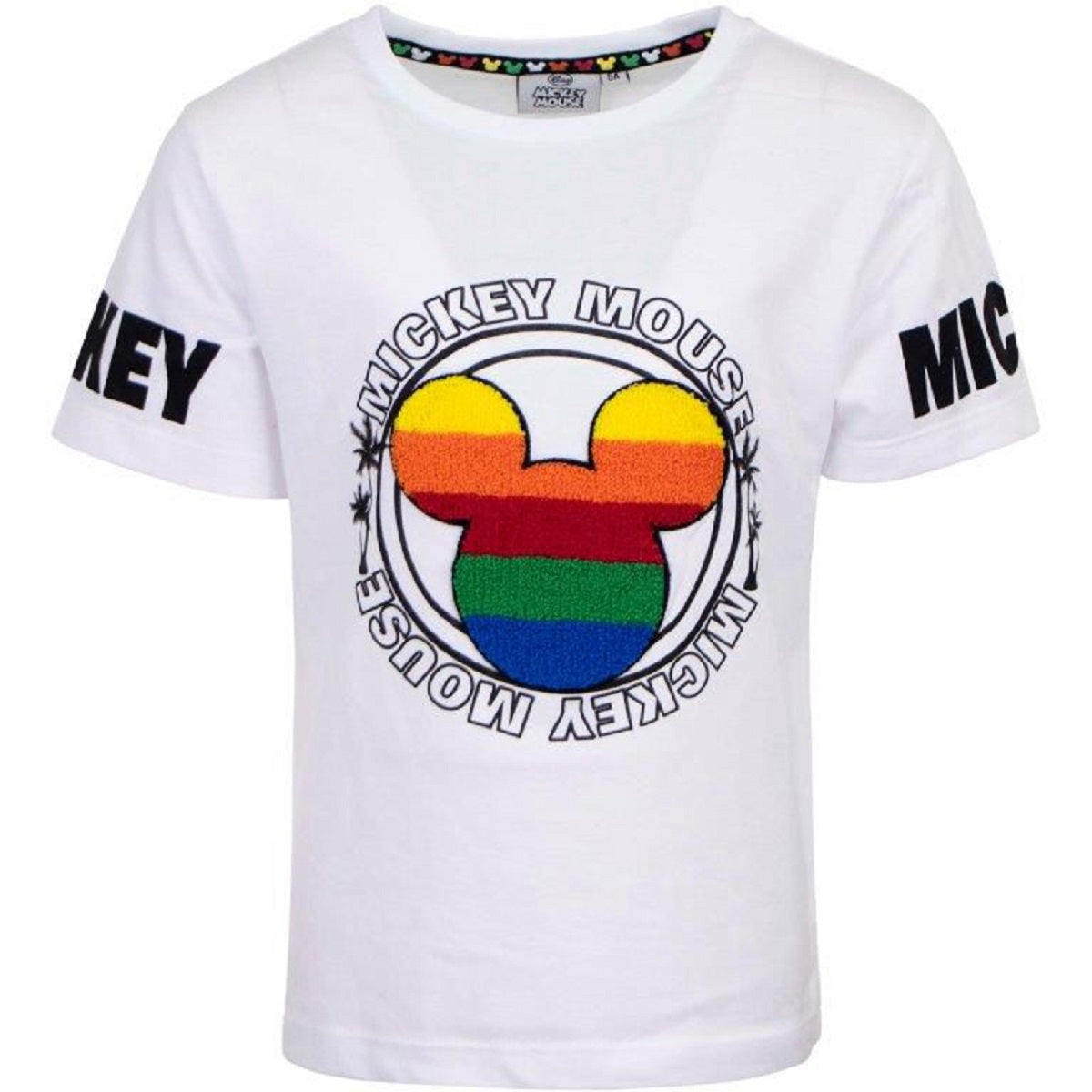 Mickey Mouse Kinder T-Shirt 100 % Baumwolle mit ikonischem Print