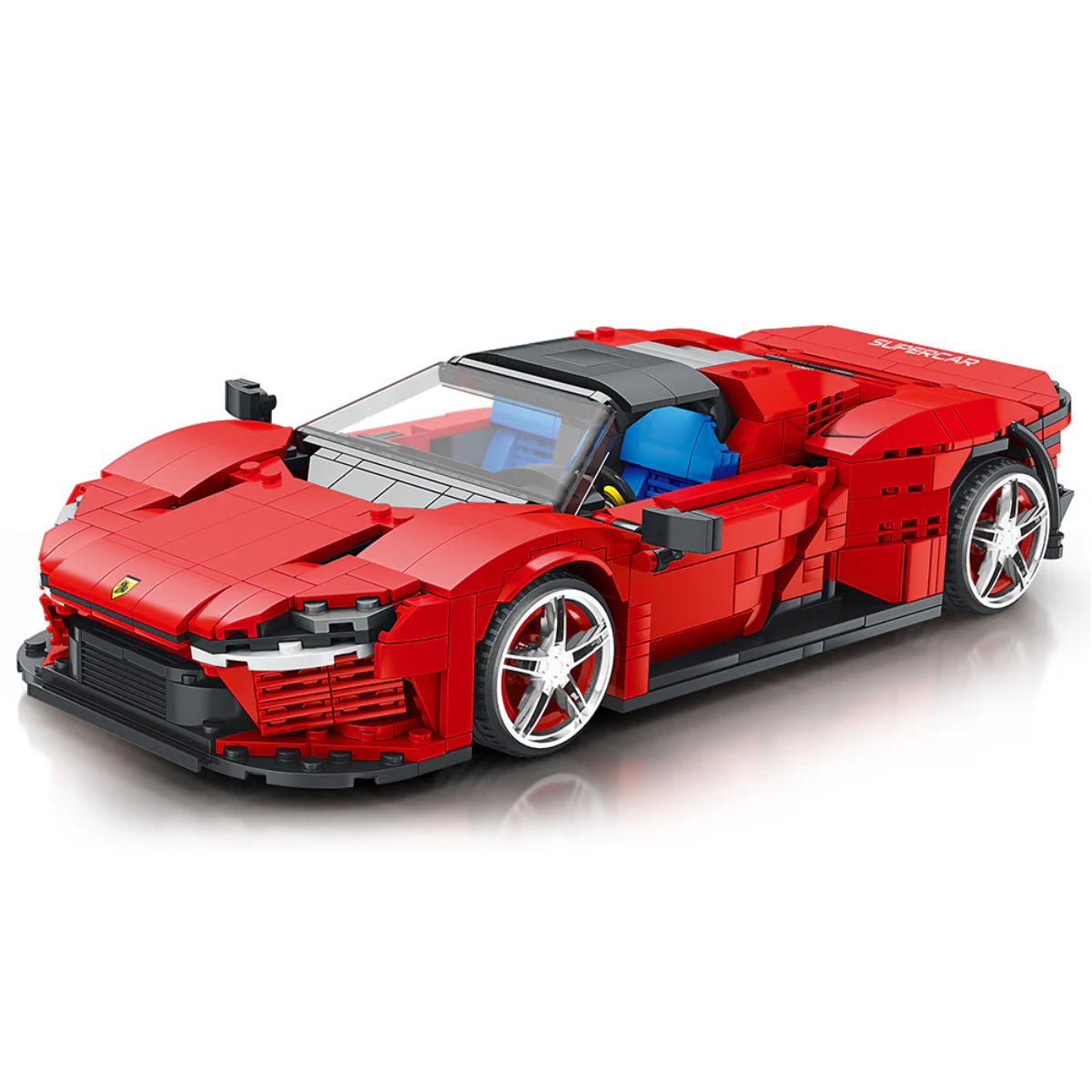 Reobrix 11026 Rennwagen 1:16 Klemmbaustein Auto 1168 Teile ab 14