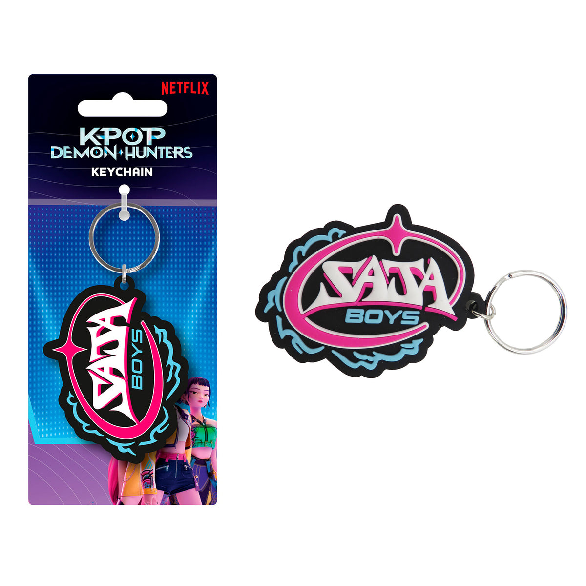 K-Pop Demon Hunters Saja Boys Schlüsselanhänger für Schlüssel Rucksack Tasche und Alltag