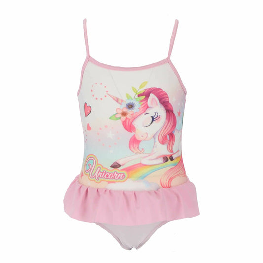 Unicorn Badeanzug für Mädchen Schwimmkleidung Badebekleidung für sonnige Strandtage