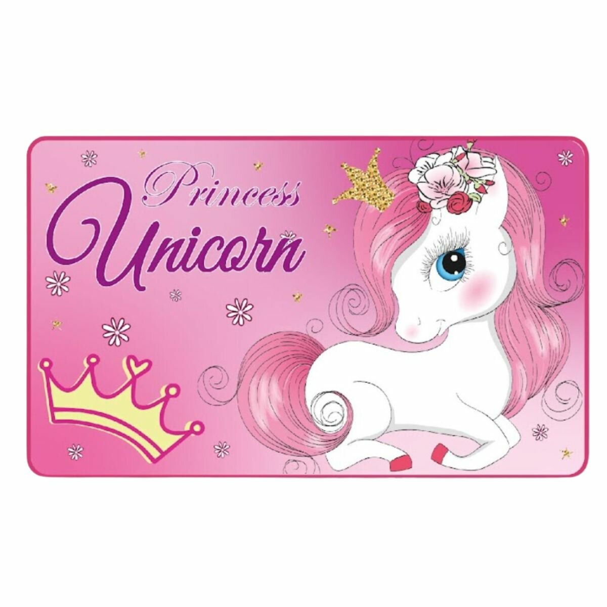 Unicorn Komfort Teppich Matte 45 × 75 cm Schaumstoff-Matte