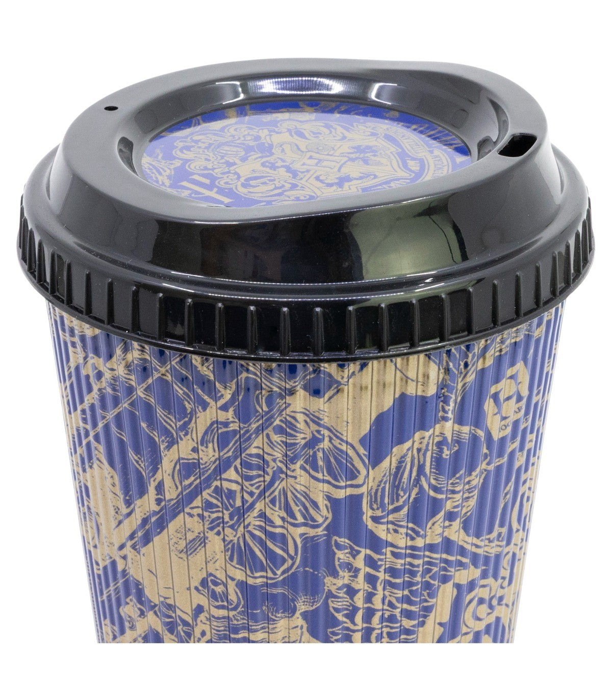 Harry Potter Trinkbecher 790 ml mit strukturierter Oberfläche und Deckel für unterwegs