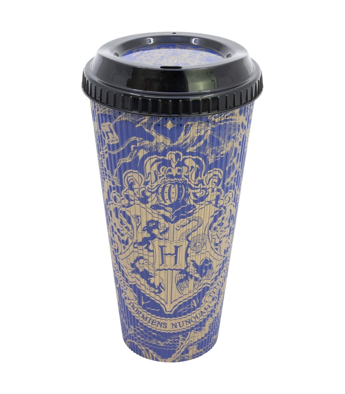 Harry Potter Trinkbecher 790 ml mit strukturierter Oberfläche und Deckel für unterwegs
