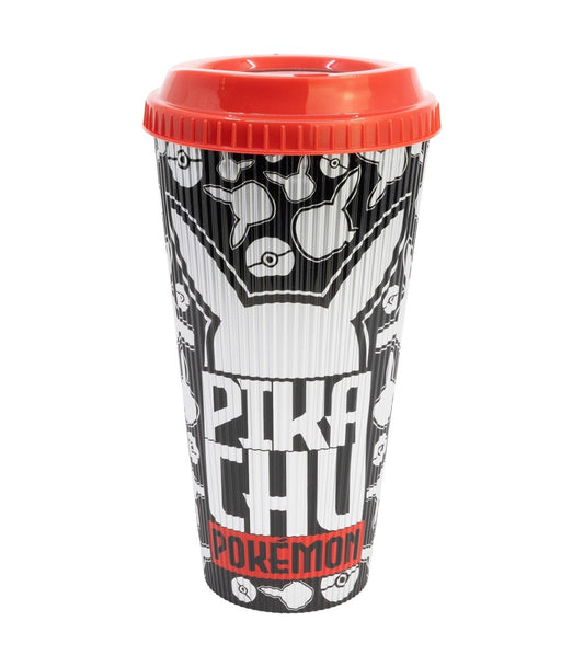 Pokémon Meltdown Kaffeebecher mit Deckel 790 ml großer Mehrwegbecher