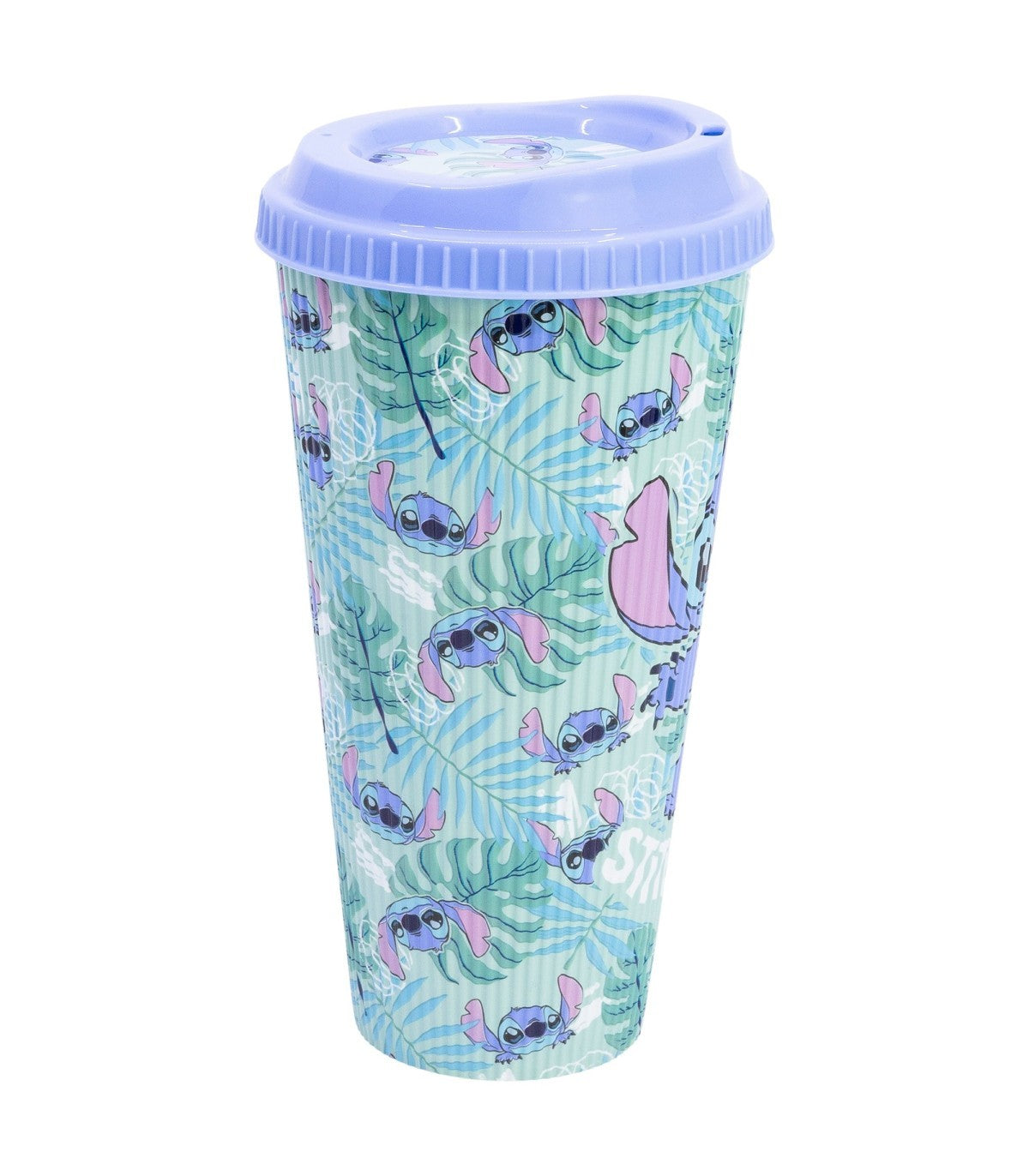 Disney Stitch Aloha Coffee Tumbler 790 ml mit Deckel aus Polypropylen für unterwegs