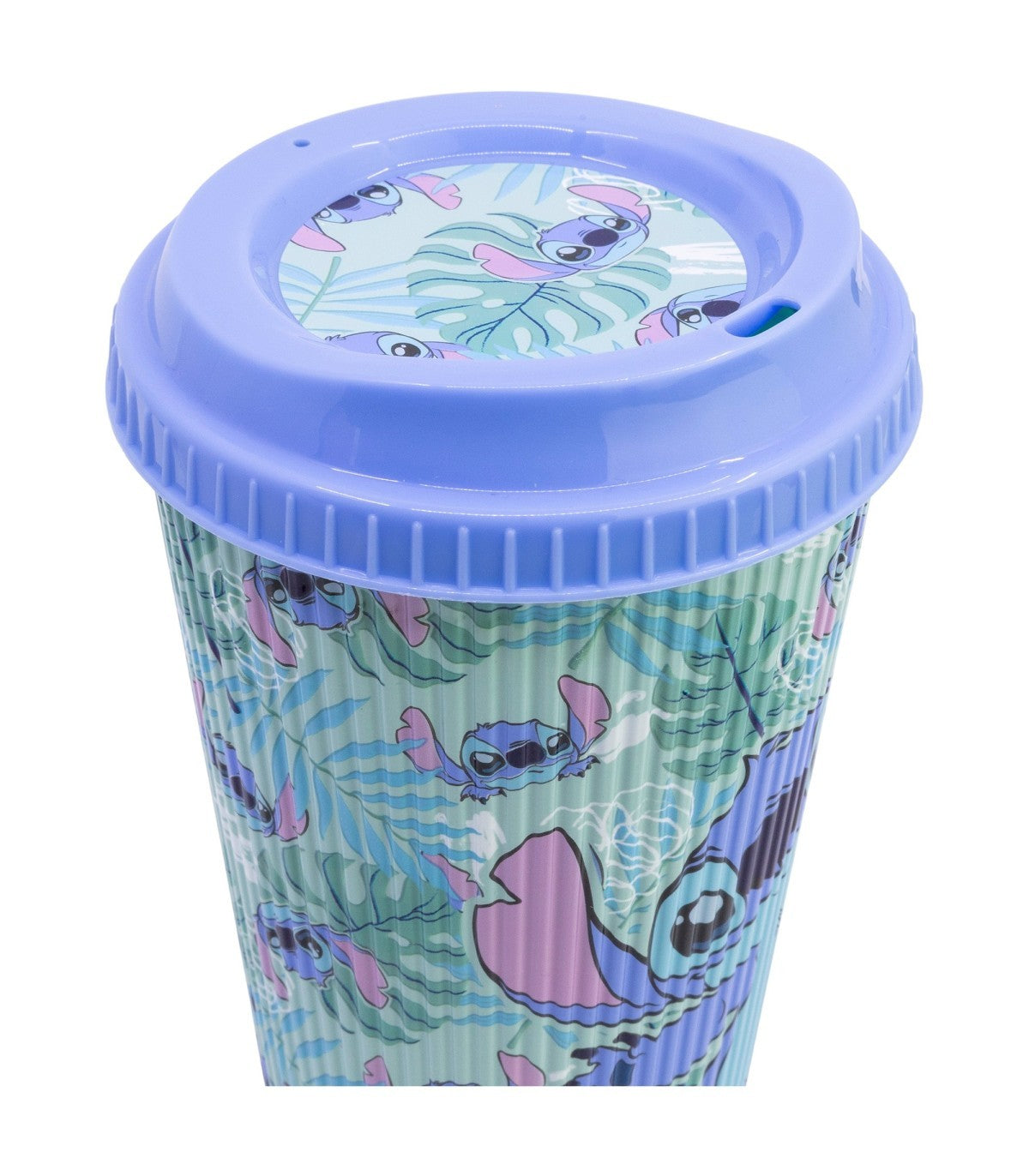 Disney Stitch Aloha Coffee Tumbler 790 ml mit Deckel aus Polypropylen für unterwegs