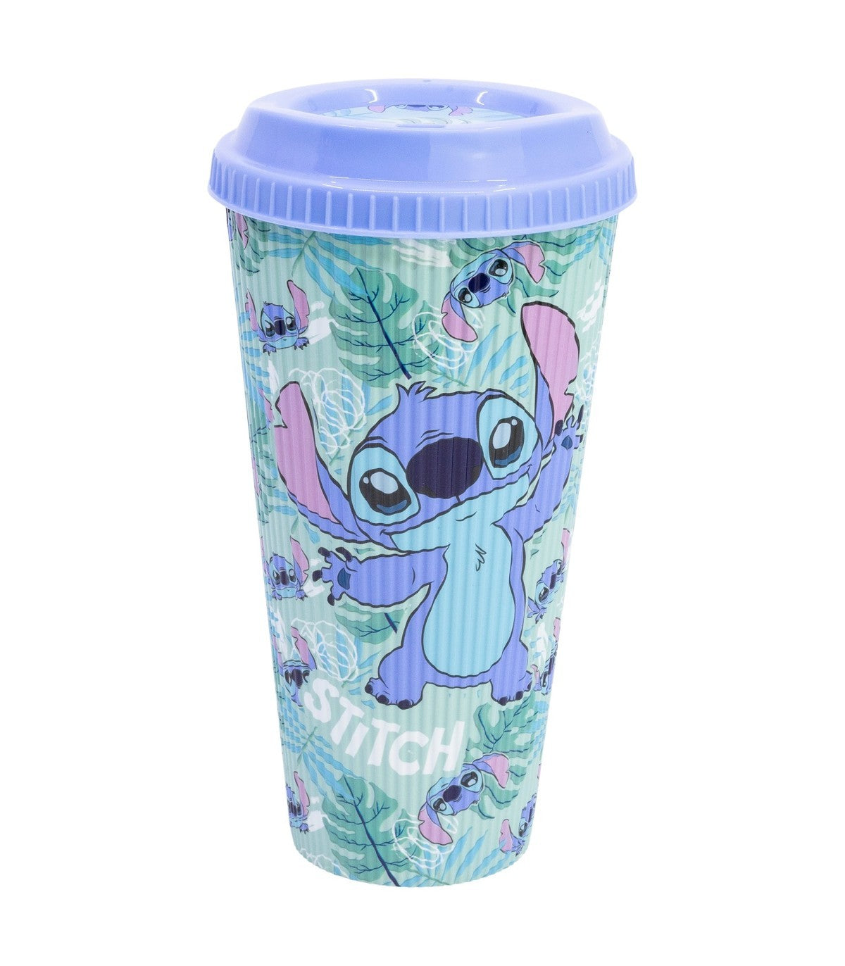 Disney Stitch Aloha Coffee Tumbler 790 ml mit Deckel aus Polypropylen für unterwegs