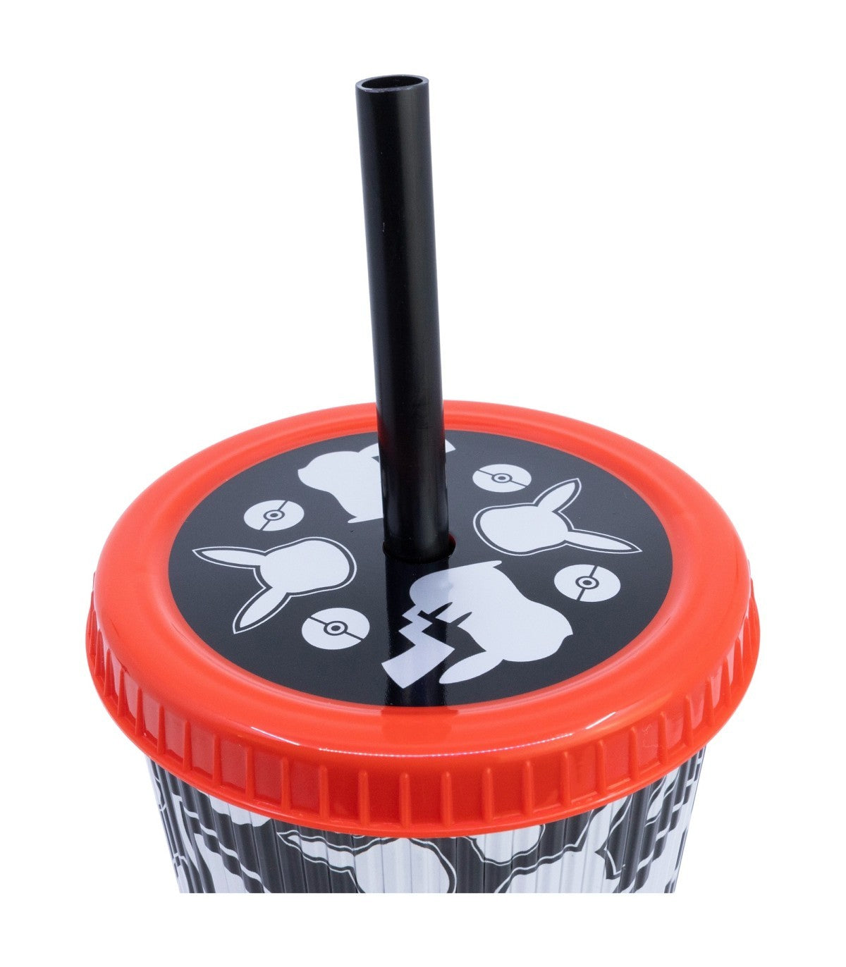 Pokémon Trinkbecher 790 ml To Go Becher mit Strohhalm für Getränke unterwegs