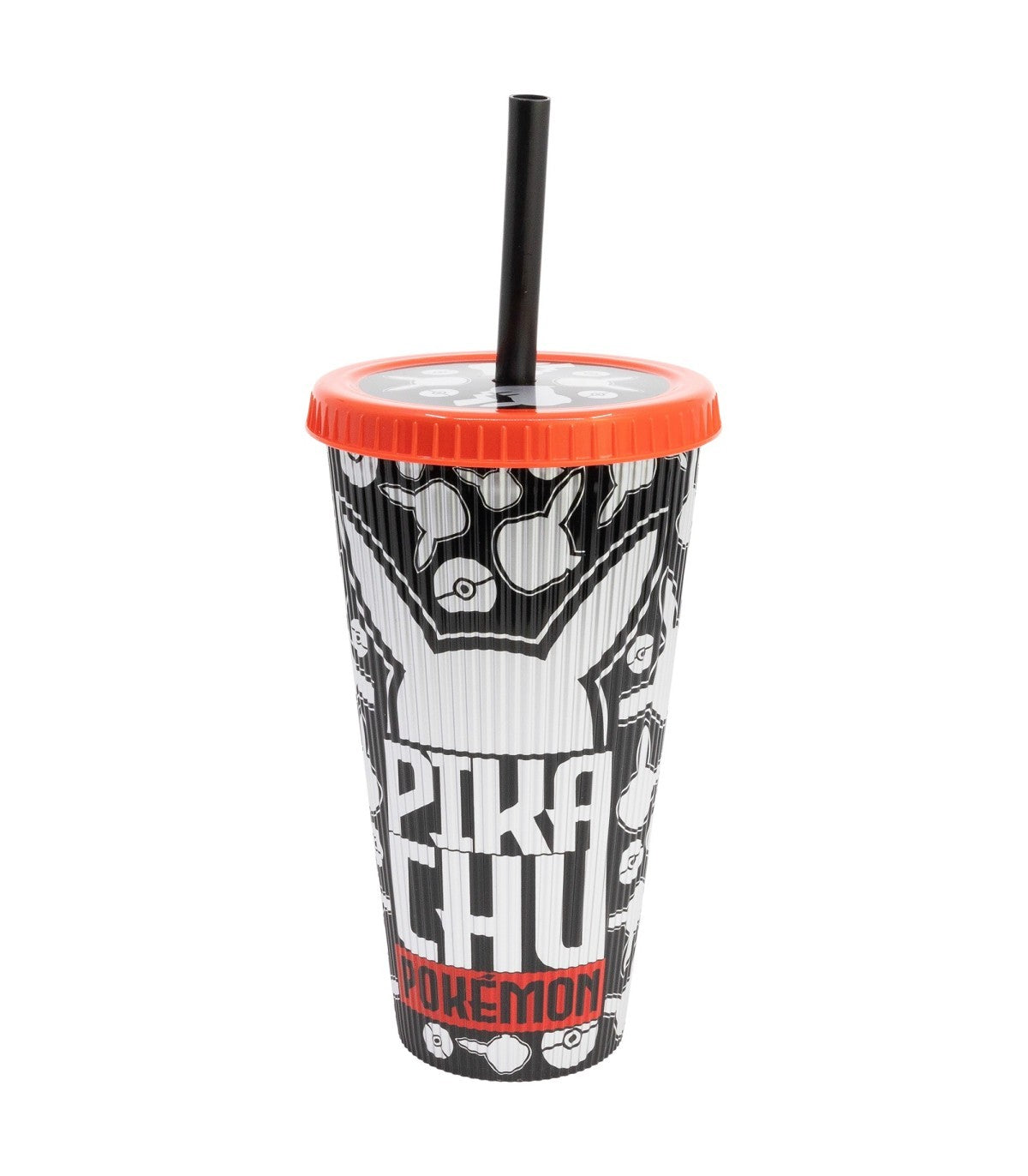 Pokémon Trinkbecher 790 ml To Go Becher mit Strohhalm für Getränke unterwegs