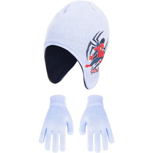 Spiderman Mütze Set – 100% Acryl für kalte Wintertage, mit coolem Spidey-Design
