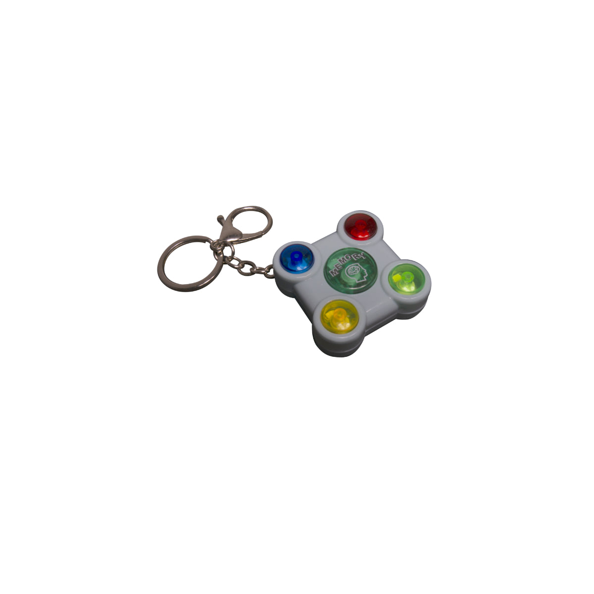 Jollity Works Mini Memory Game – Keychain Gedächtnisspiel Elektronisches Schlüsselanhänger-Spiel