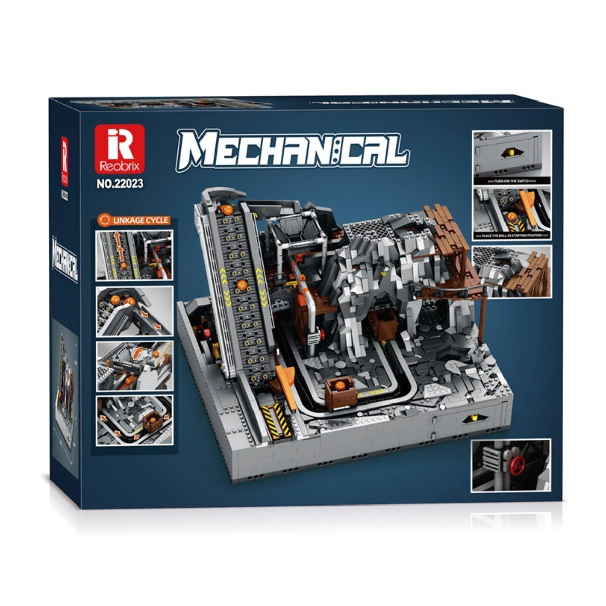 Reobrix 22023 Mining Maschine 3338 Teile 39 cm ab 14