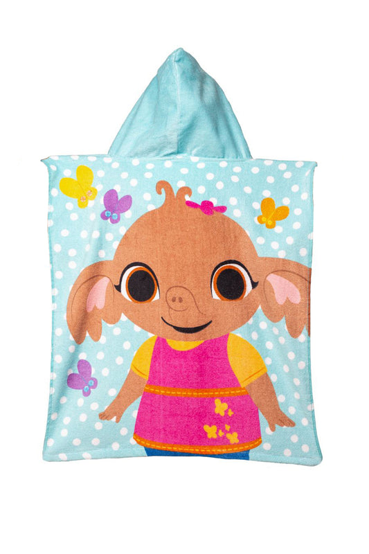 Bing Badeponcho für Kinder Hochwertiger Frottee aus 100 % Baumwolle