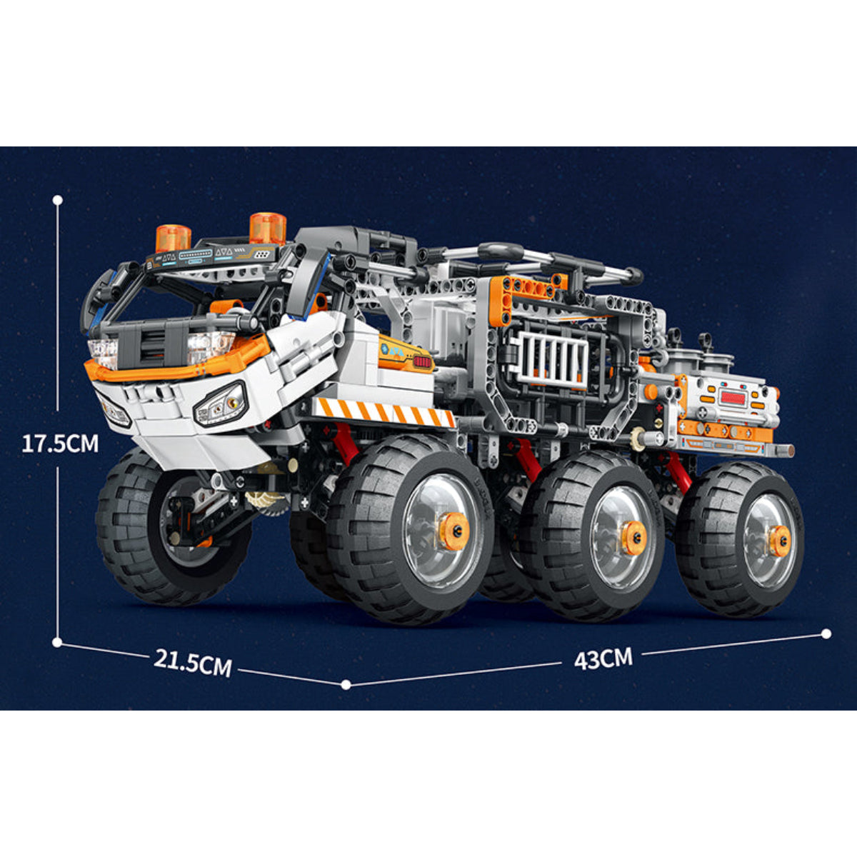 Reobrix 99005 Transport Truck RC 1758 Teile 43 cm ab 14