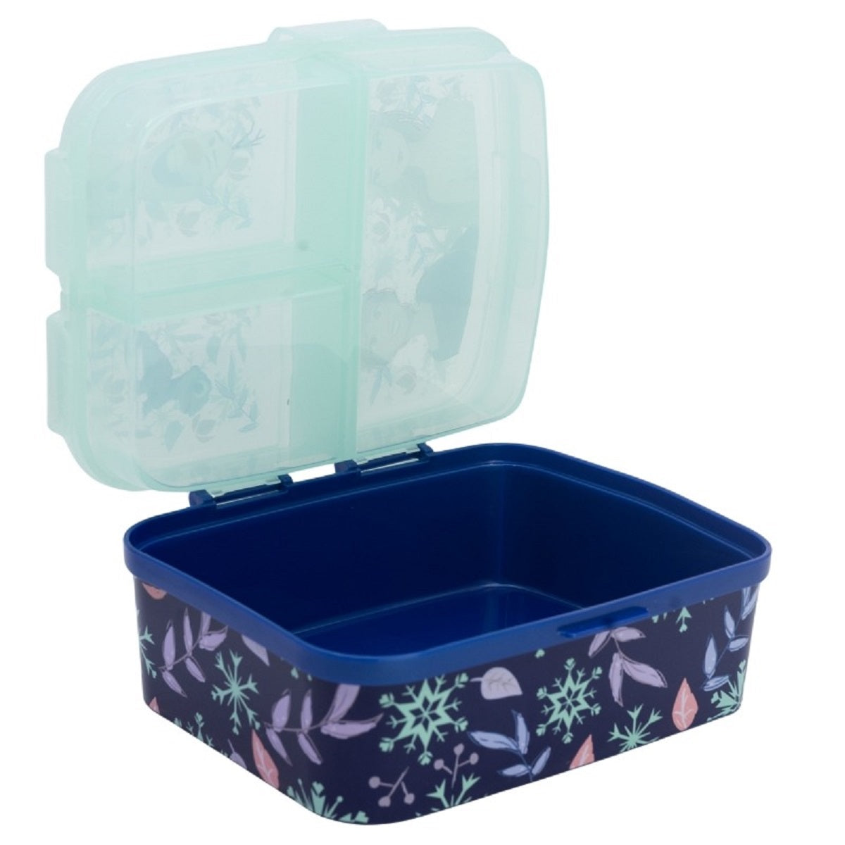 Disney Frozen Kinder Brotdose XL – Lunchbox mit 3 Fächern & tollem Design