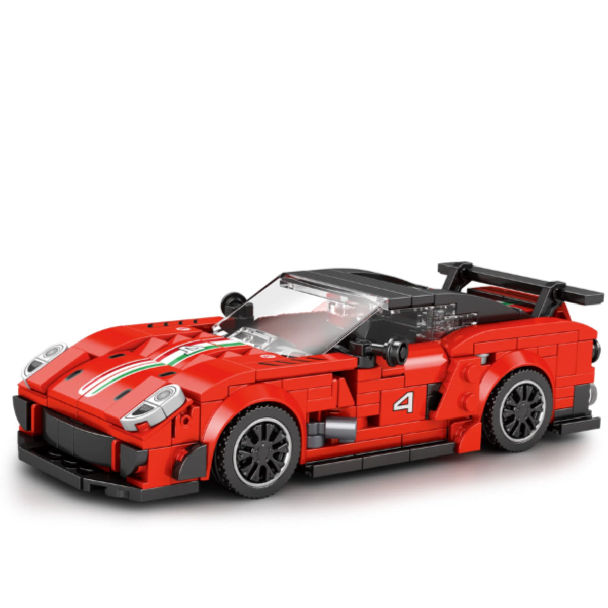Reobrix 676 Supersportwagen 1:24 Klemmbaustein Auto 391 Teile mit Türen