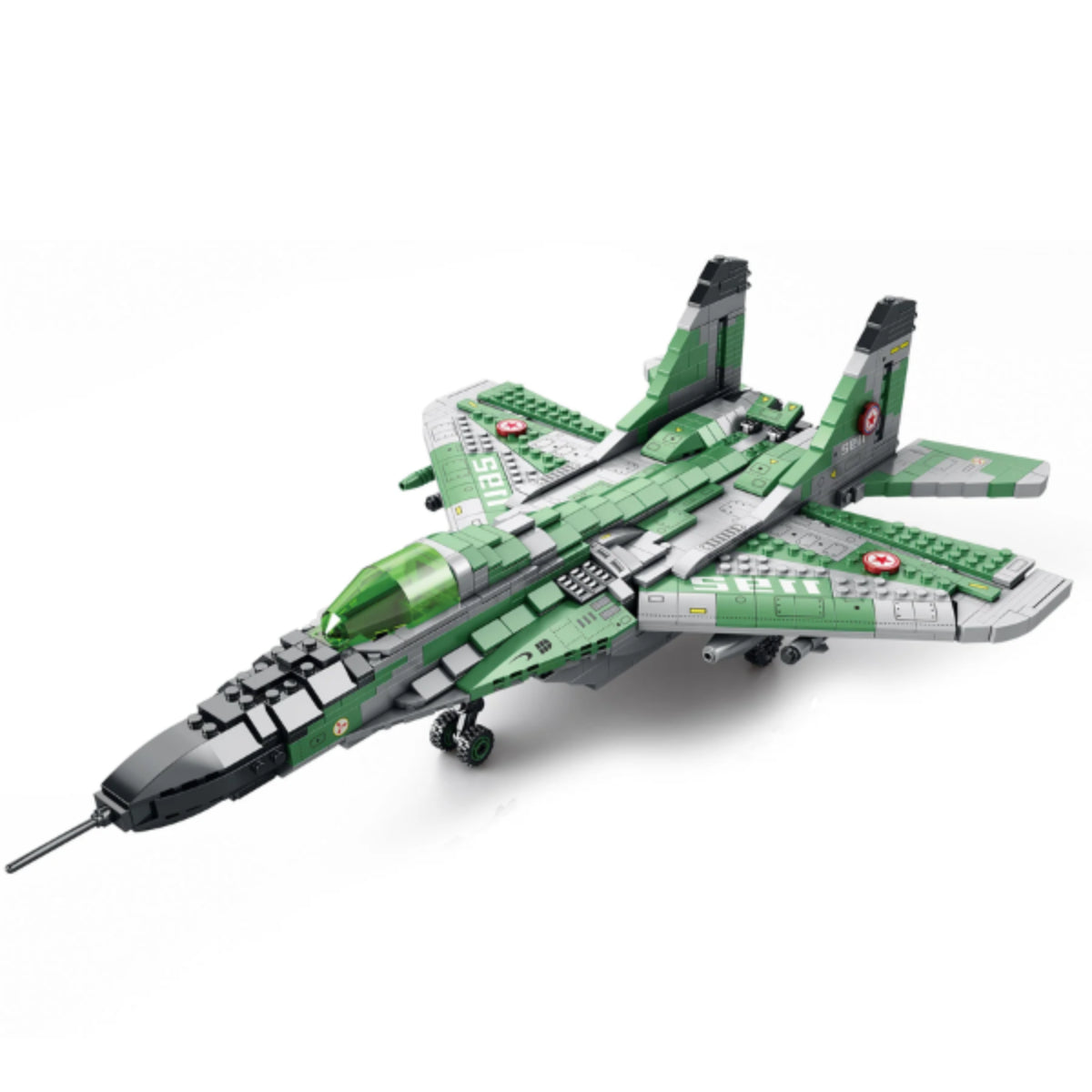 Reobrix 33024 Kampfjet Klemmbaustein Flugzeug 1387 Teile ab 14