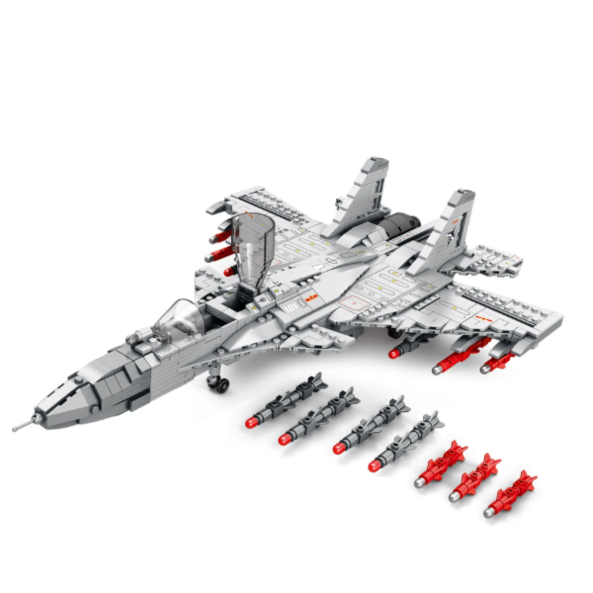 Reobrix 33028 Kampfjet 1066 Teile 53,5 cm ab 14