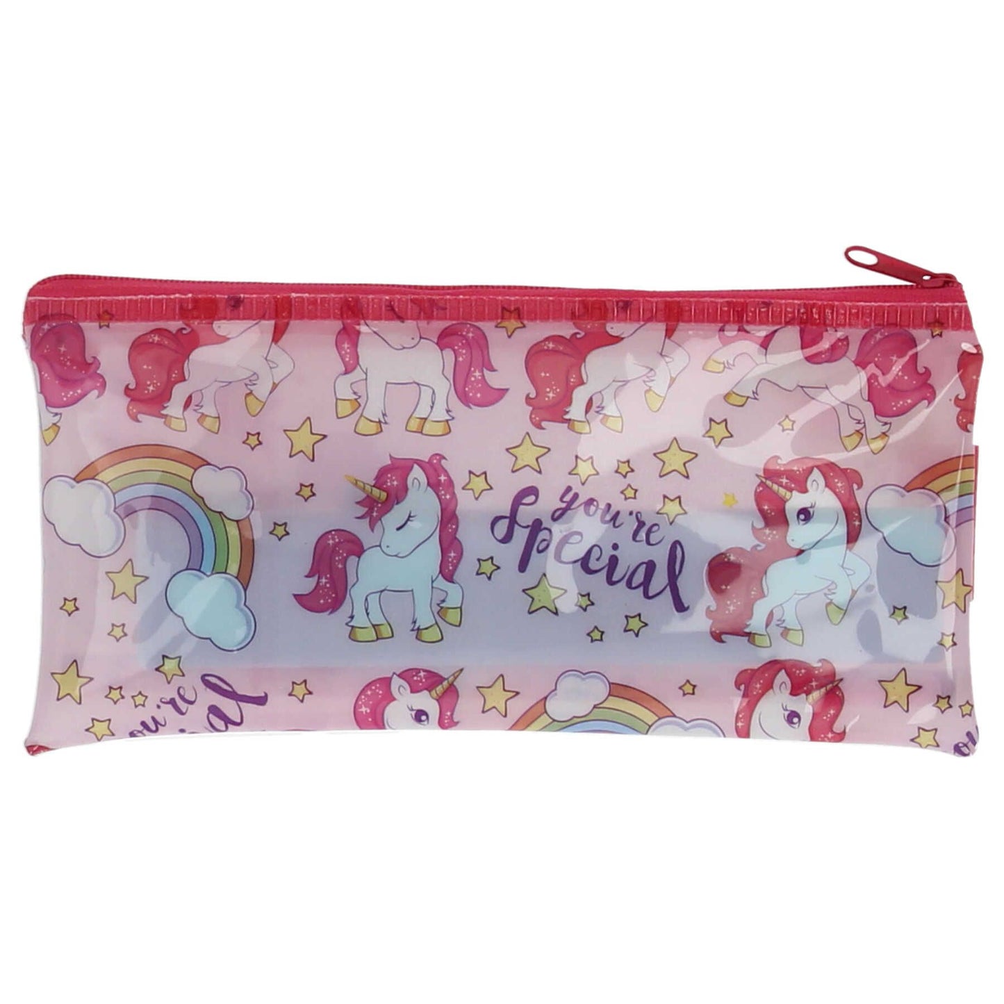 Unicorn Gefülltes Stifteetui Schulutensilien Set für kleine Einhorn-Fans